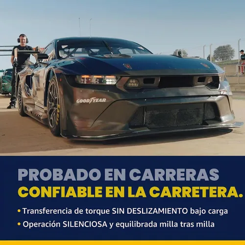 Vista 5 de Goodyear Belts 1060450 Cinturón Serpentina de 6 Costillas de 45 Pulgadas de Longitud Heavy-Duty Engine Belt, Abrasion-Resistant, Anti-Slip Design