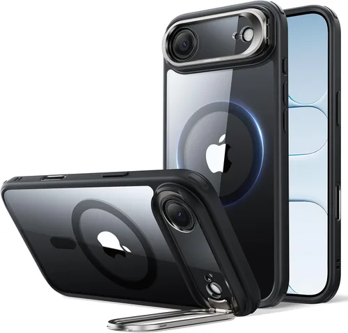 Vista 76 de ESR - Carcasa para iPhone Air con soporte flexible, para MagSafe, transparente