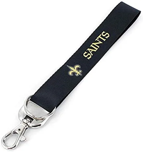 Vista 3 de aminco NFL unisex-adult Deluxe Wristlet Keychain Color del
