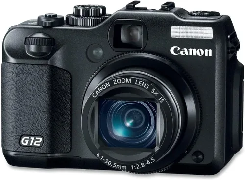 Canon G12 - Cámara digital de 10 MP con zoom óptico estabilizado 5x y pantalla LCD de 2.8 pulgadas con ángulo variable