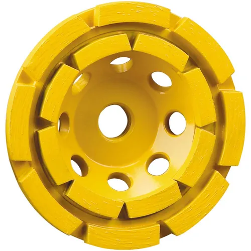 DEWALT DW4774. Disco para afilar con copa de diamante de anillo doble. 4-1/2 pulgadas.