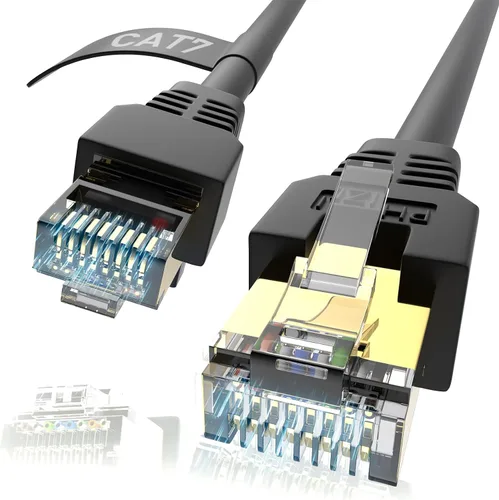 Cable Ethernet de 15 pies, Cat7 Cat7 3 pies, 15 pies, 25 pies, 50