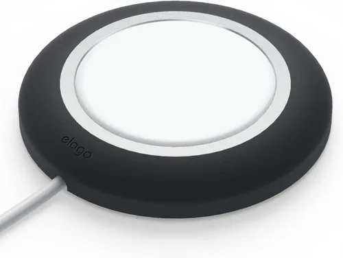elago Almohadilla de carga, inalámbrica, magnética, negra – Compatible con Negro