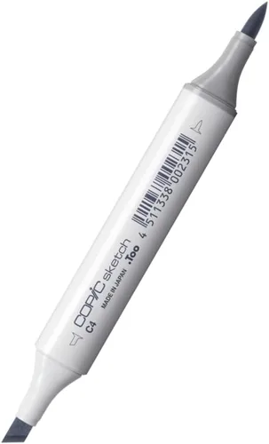 Vista 9 de Copic Marcadores B32-Sketch, Azul Pálido B32 Azul Pálido