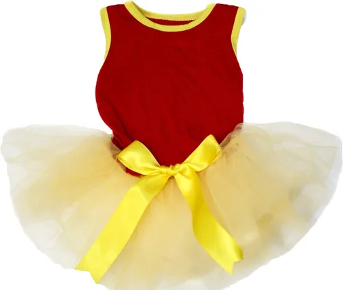 Vista 23 de petitebella cachorro perro ropa nacional corazón tema mascota vestido, XS, Australia