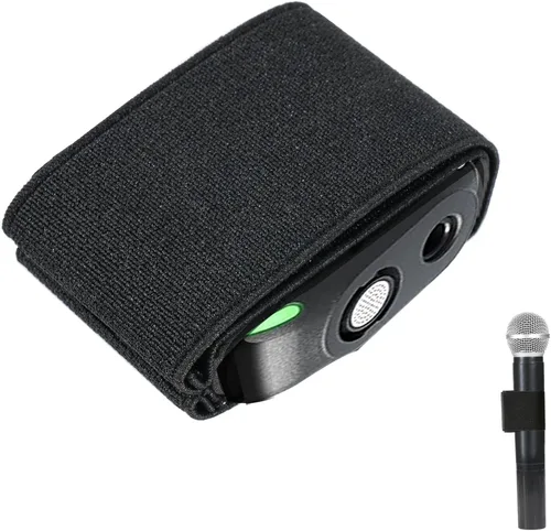 MOTAIN Funda elástica para micrófono de mano compatible con grabadoras inalámbricas DJI Mic, accesorio ideal para fotógrafos de boda (paquete de 1)