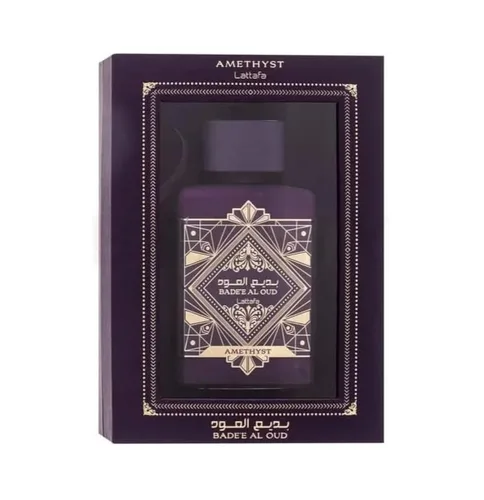 Vista 10 de Lattafa Bade'e Al Oud Amatista para Eau de Parfum en espray unisex, 3.4 onzas / 3.4 fl oz