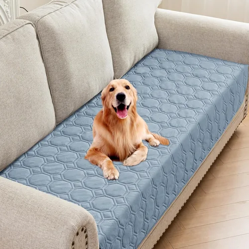 Vista 32 de ZNSAYOTX Mantas acogedoras definitivas (30 x 53 pulgadas), manta 100% impermeable para sofá para mascotas de perro, protector de sofá de cama