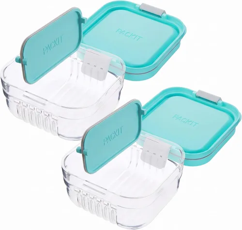 Vista 11 de PackIt, Bento Mod Snack Menta (paquete de 12)