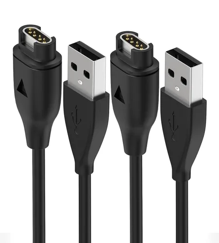 Vista 11 de Cable de carga USB compatible con Garmin Forerunner 55 165 265 970 255, Vivoactive 5 6, Venu 3 Sq2, Instinct 3 2, Fenix 8 7 6 5, Approach S44