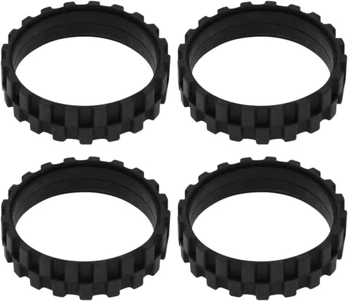 Neumáticos de rueda para iRobot Roomba 500-900 e i j S Series, 4 unidades | Replacement Rubber Tires for 500, 600, 700, 800, 900, e, i, j & S Series