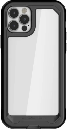Vista 85 de Ghostek Atomic Slim - Funda protectora para iPhone 15 Pro Max, compatible con accesorios MagSafe, marco de metal de aluminio, funda de teléfono