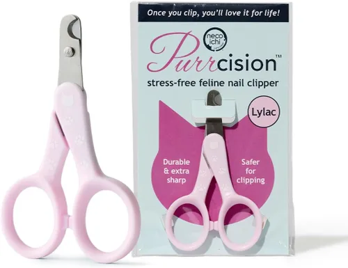 Purrcision - Cortaúñas felino (básico, lila)