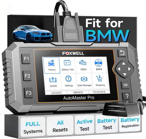 FOXWELL NT510 Pro apto para BMW, herramienta de escaneo 2 en 1 y probador