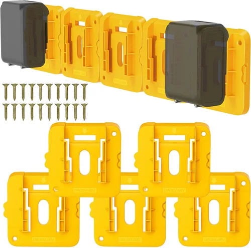 Vista 11 de Soporte de batería compatible con batería Milwaukee de 18 V