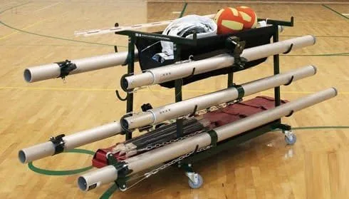 Gared Carrito de almacenamiento de equipos de voleibol de