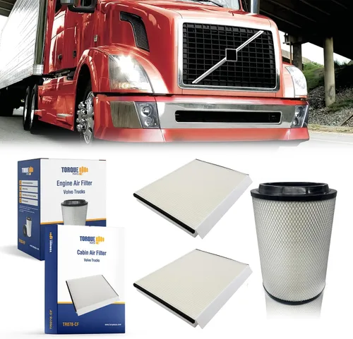 Motor de par y filtro de aire de cabina compatible con semirremolques Volvo seleccionados | Fit For VN VNL VHD VNM VNR VNX Series; Cross-Ref:
