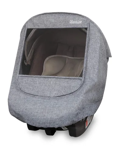 Vista 3 de Manito Melange - Protector impermeable para asiento de bebé Negro