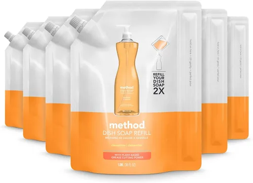 Vista 12 de method Jabón de gel para platos, aroma a clementina, 18 onzas líquidas