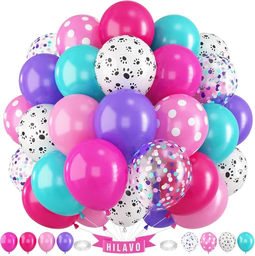 Vista 11 de Globos Negros y Naranjas de 12 Pulgadas, Globos de Confeti Negro Naranja Plateado, Globos de Halloween Trick or Treat para Niños y Hombres