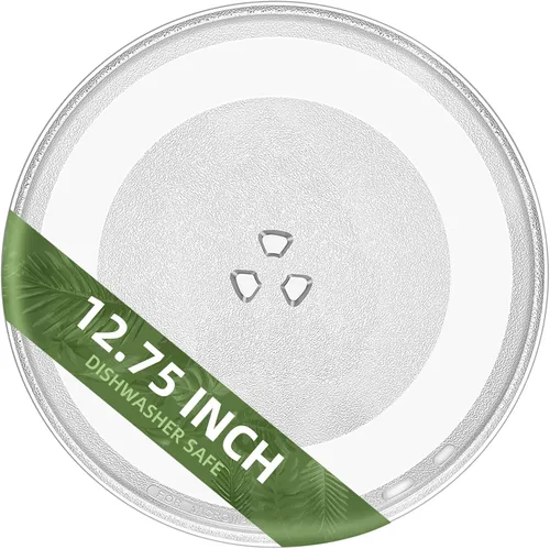 Vista 16 de Plato giratorio para microondas de 10.5 pulgadas compatible con Emerson 252100500497, placa de vidrio de repuesto para microondas de 10 1/2 pulgadas