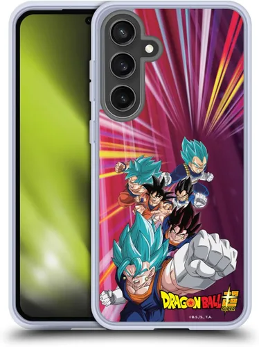 Vista 324 de Head Case Designs Funda de gel con licencia oficial de Dragon Ball Super Group Future Trunks Arc Characters [protección de grado militar] compatible