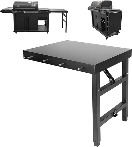 Vista 16 de Utheer Estante frontal plegable para ahumador Pit Boss PBV4NX, mesa