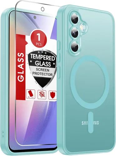 Vista 187 de LeYi Funda para teléfono Samsung-S23: protector de pantalla e imán MagSafe Samsung Galaxy S23 - Funda protectora para teléfono inteligente Celulare