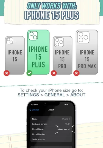 Vista 5 de Smartish - Personalidad espinosa - Funda tipo cartera para iPhone 15 - Wallet Slayer Vol 1 [delgado + protector] tarjetero - Compatible con iPhone 15