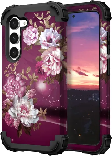 Vista 98 de Hocase Funda para Samsung Galaxy S26 Ultra, mandala beige