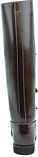 Vista 6 de Hispar Botas de equitación para hombre con diseño de semental color marrón ecuestre