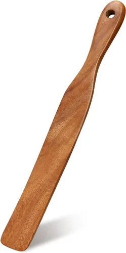 Spurtle de madera para suministros de pan de masa madre Herramientas de masa madre espátula raspador