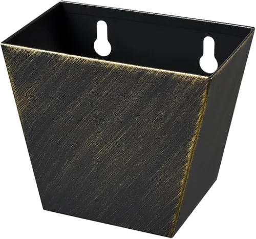 Cubo retro del colector del casquillo de la botella de cerveza del Bronce antiguo