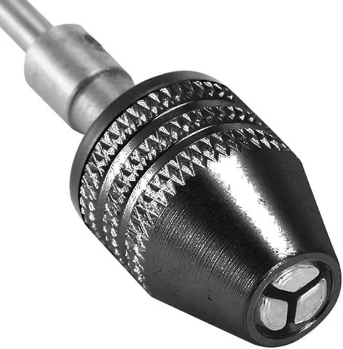 Vista 7 de 2 unidades de mini taladro de mandíbula sin llave, adaptador de portabrocas de cambio rápido, mini herramienta de conversión de pinza de portabrocas