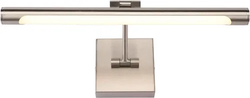 Joosenhouse Luces LED para Cuadros de Brazo Único de 16.53 pulgadas, Lámpara de Arte de Metal Completo con Cabezal de Lámpara de Aplique Giratorio