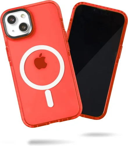 Vista 92 de SteepLab Funda Protectora para iPhone 13, Protección de 360 Grados que Absorbe Impactos con Borde Elevado y Colores Llamativos