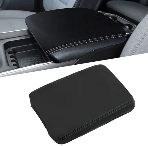 sportuli Cubierta para Consola Central Almohadilla de Reposabrazos de Cuero Antiarañazos de Repuesto para Dodge RAM 1500 2500 3500 2019-2024 2025