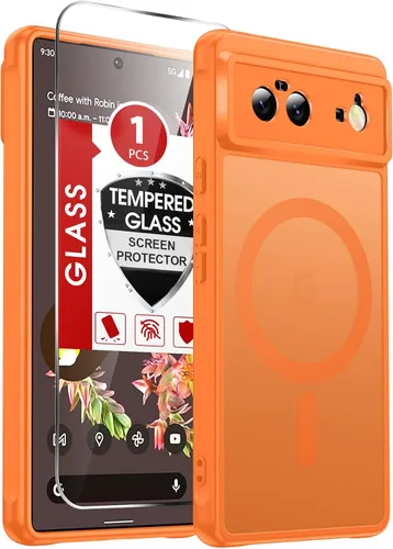 Vista 359 de LeYi Funda para teléfono Samsung-S23: protector de pantalla e imán MagSafe Samsung Galaxy S23 - Funda protectora para teléfono inteligente Celulare