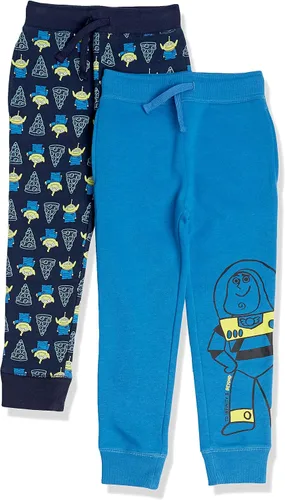 Spotted Zebra Disney Marvel Star Wars - Pantalones deportivos de forro polar para niños y niños pequeños paquete de 2