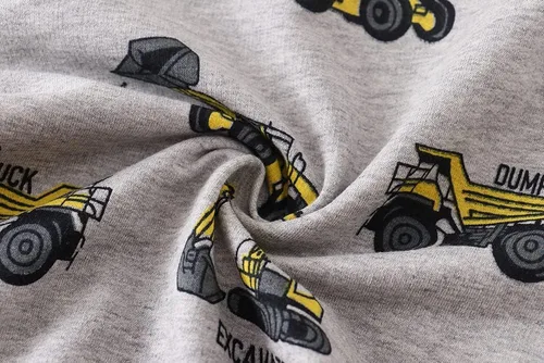 Vista 5 de Sudaderas para niños pequeños, de algodón, de manga larga, cuello redondo, sin botones, con estampado de dibujos animados, 2-7T