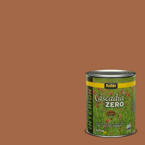 Vista 249 de Rodda Paint CASCADIA ZERO - Pintura plana e imprimación para interiores en uno, cuarto de galón, crema de ballet
